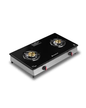 Regal 2 Brass Burner Cooktop LPG Gas Stove-image-6