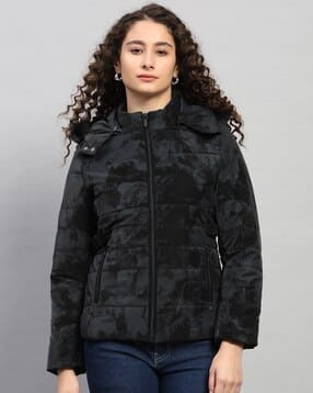 monte carlo Women Regular Fit Hooded-Neck Jacket-picture-38