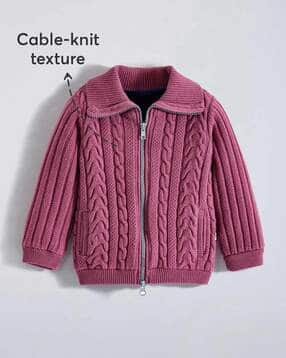 Girls Zip-Up Puffer Jacket-image-12