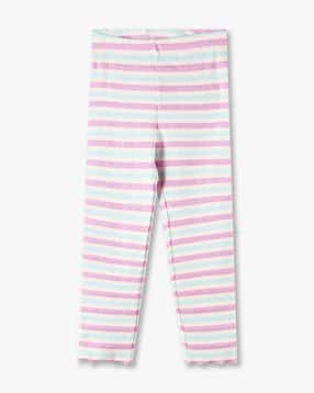 kg frendz Girls Striped Leggings-picture-28