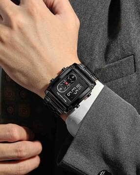 giordano Men Analogue-Digital Wrist Watch with Stainless Steel Strap-GZ-50184-picture-16