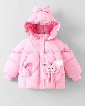 Girls Zip-Up Puffer Jacket-image-13