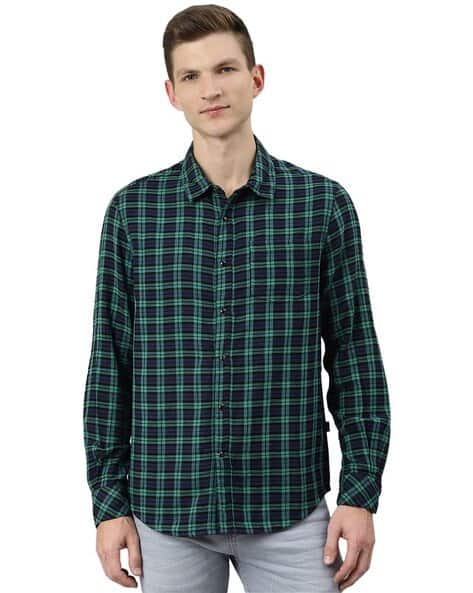 WOODLAND Men Regular Fit Classic Shirt