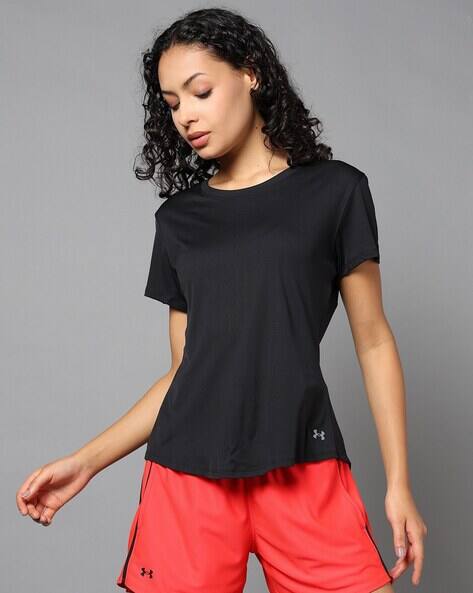 Under Armour Women Fitted Crew-Neck T-Shirt