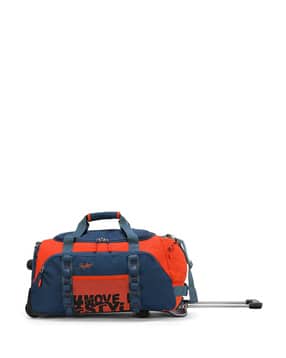 skybags Unisex Hustle Travel Duffle Trolley Bag with Zipper Closure-picture-25