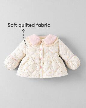 Girls Zip-Up Puffer Jacket-image-11