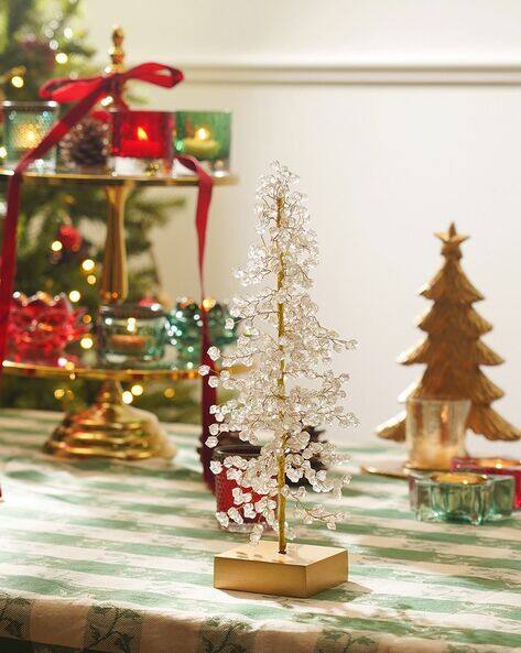 Pure Home And Living Stone Embellished Christmas Tree