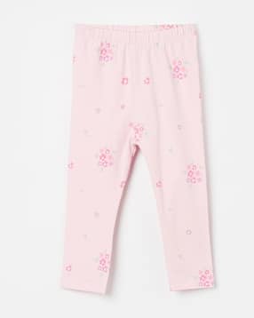 fame forever by lifestyle Girls Floral Print Leggings with Elasticated Waist-picture-35