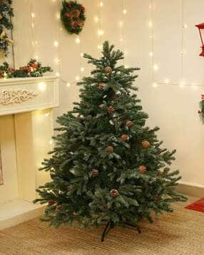 little surprise box Heavy Flocked Dense Pinecone Christmas Tree-picture-30