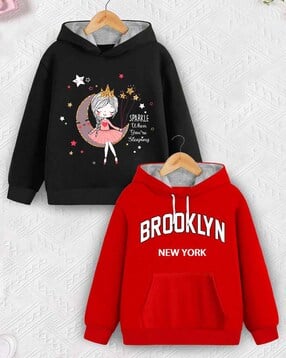 trampoline Girls Regular Fit Graphic Hoodie-picture-11