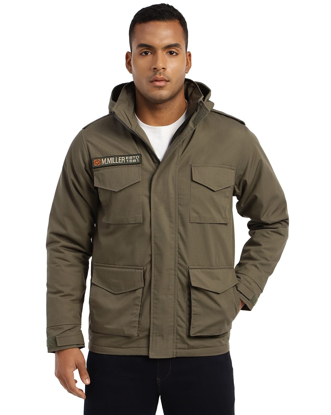 Buy Olive Jackets & Coats for Men by Mountmiller Online | Ajio.com