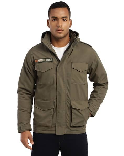Buy Olive Jackets & Coats for Men by Mountmiller Online | Ajio.com