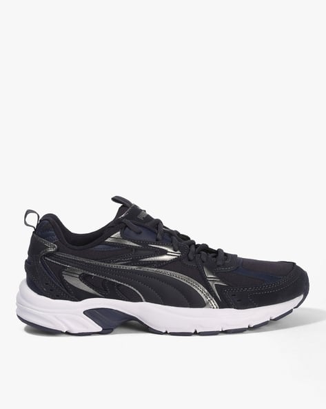 Puma Men Milenio Tech Suede Res Lace-Up-Up Sneakers