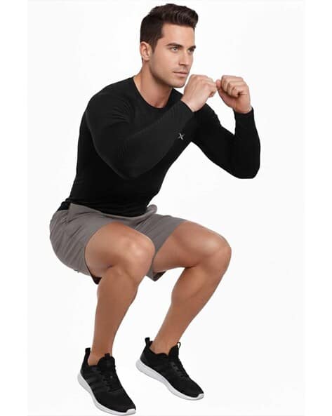 FTX Men Compression Fit Round-Neck T-Shirt - Image 4
