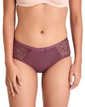 triumph Women Embroidered Briefs with Elasticated Waistband-picture-14