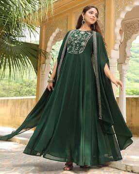 indie picks Embroidery Gown Dress-picture-25