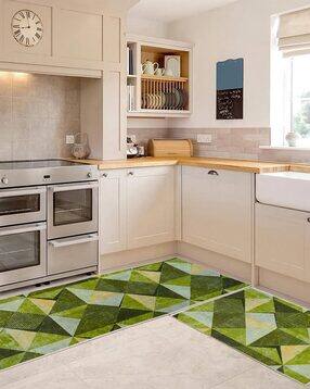 kaleen india Set of 2 Premium Anti-Skid Printed Kitchen Mats -picture-23