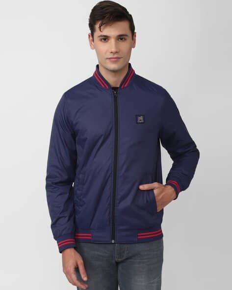 VAN HEUSEN Men Regular Fit Bomber Jacket
