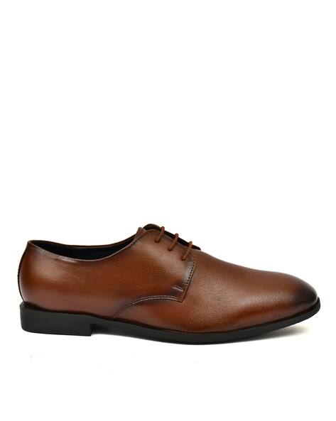 PONO Men Lace Fastening with Genuine Leather Upper