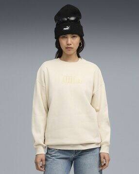 puma Women Round-Neck Oversized Fit Sweatshirt-picture-27