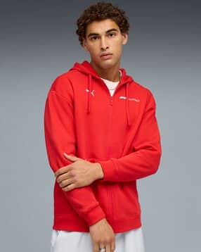 Men Formula 1 Essential Relaxed Full-Zip Hoodie