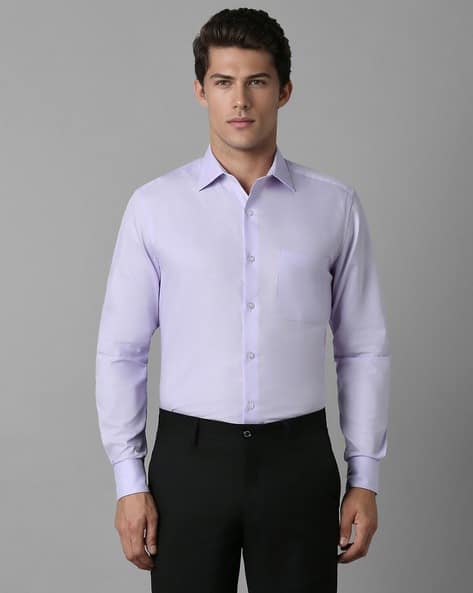 LOUIS PHILIPPE Men Regular Fit Shirt
