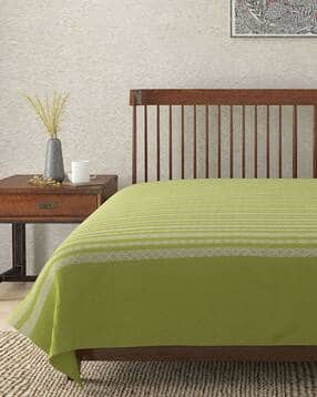 Cotton Double Bed Cover-image-4