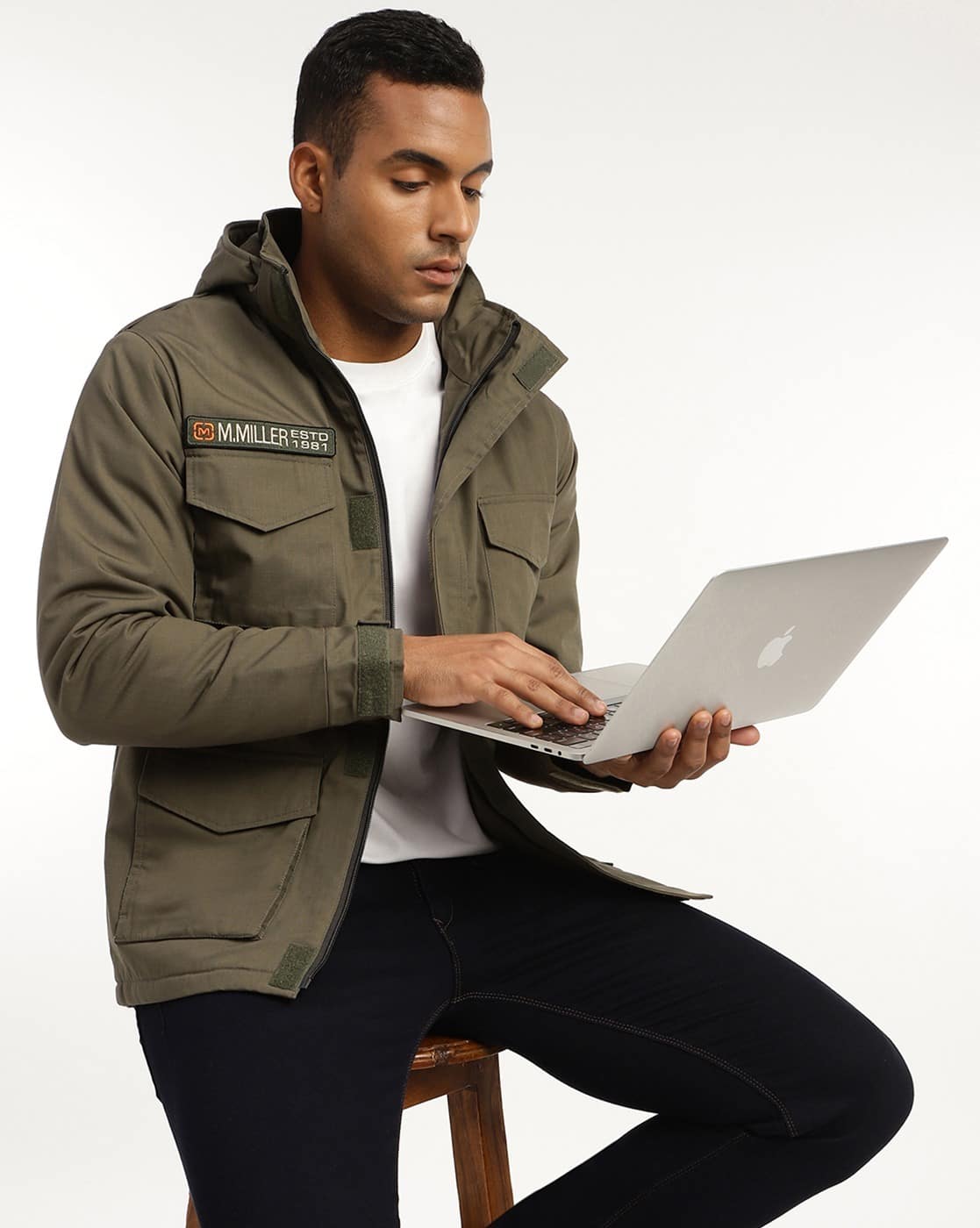 Buy Olive Jackets & Coats for Men by Mountmiller Online | Ajio.com
