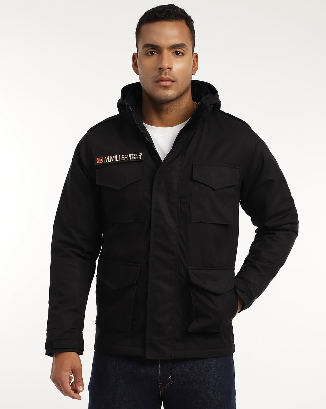 Buy Black Jackets & Coats for Men by Mountmiller Online | Ajio.com