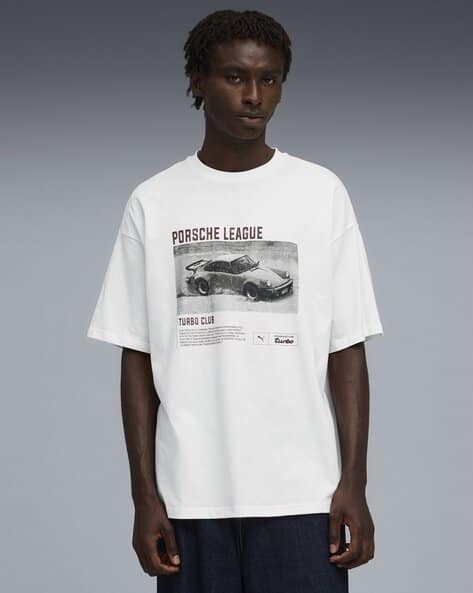 Puma Men Graphic Print Loose Fit T-Shirt