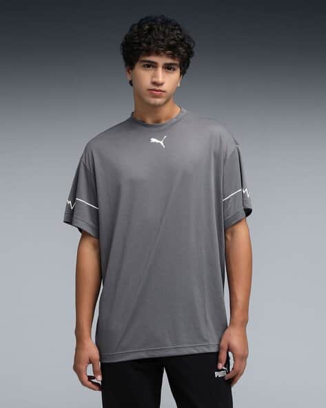 Puma Men team JAWS Post Game Oversized Fit T-Shirt