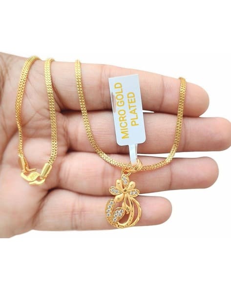 BRADO JEWELLERY Gold Plated Pendant Chain Locket For Women