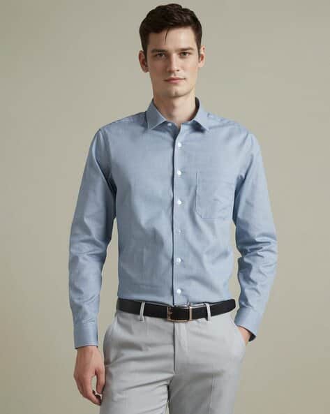 LOUIS PHILIPPE Men Wrinkle Resistant Striped Slim Fit Shirt