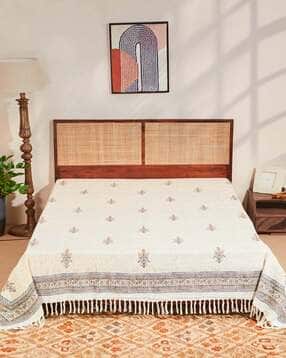 fabindia Cotton Printed Bed Cover-picture-13