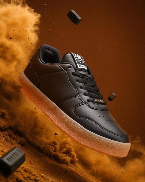 OFF LIMITS Men Round Toe Lace-Up Fastening Shoes
