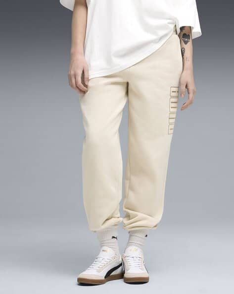 Puma Women High-Rise Straight Track Pants
