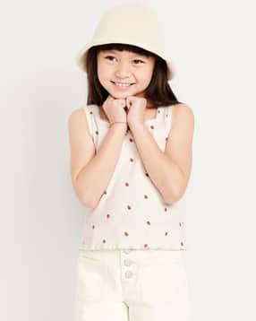 old navy Girls Printed Regular Fit Top-picture-51