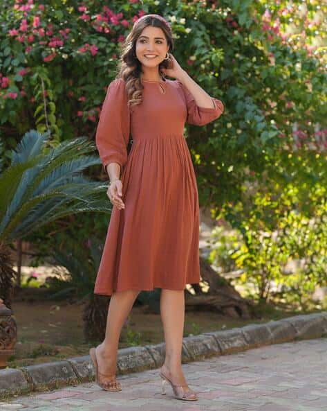 sachin and babi light blue dress Brown Dresses | Tan & Chocolate Brown