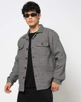 yousta Men Checked Regular Fit Shacket-picture-13