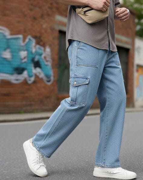 Buy Blue Jeans for Men by URBANO FASHION Online | Ajio.com