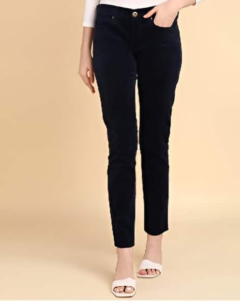 LEIA Women Skinny Fit Mid-Rise Jeans