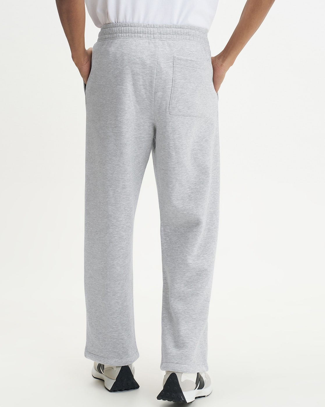Buy XYXX Men Mid-Rise Straight Track Pants Online | Ajio.com