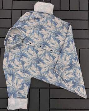 buda jeans co Men Floral Print Regular Fit Shirt-picture-33