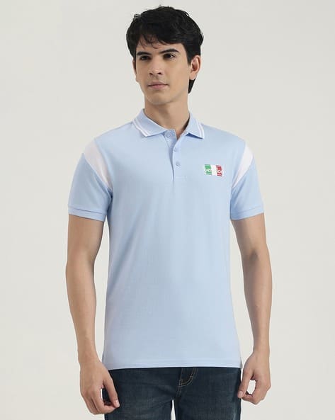 Men Regular Fit Polo T-Shirt