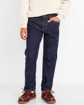 old navy Boys Lightly Washed Slim Fit Jeans-picture-52