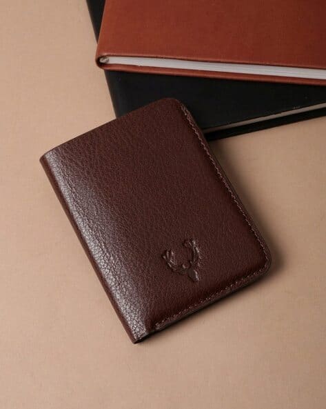 ALLEN SOLLY Men Bi-Folds Self-design Wallet