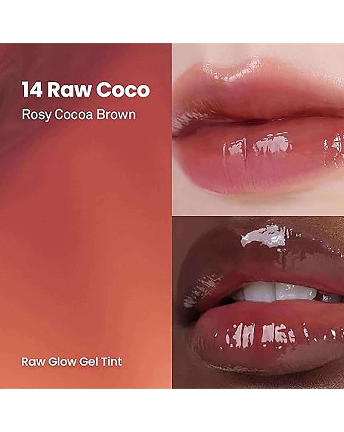 RAW GLOW GEL TINT R014 RAW COCO