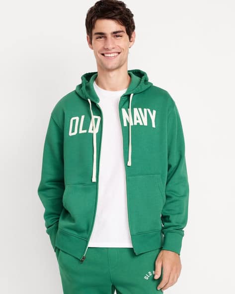Buy OLD NAVY Men Logo Print Regular Fit Zi Online | Ajio.com