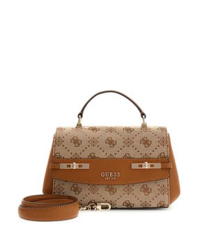 guess Melinda Logo Top Handle Flap Bag-picture-10