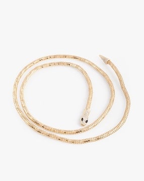 Stone-Studded Long Necklace-image-7